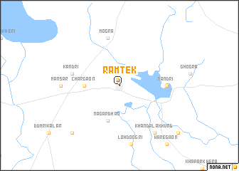 map of Rāmtek