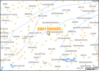 map of Rām Thamman