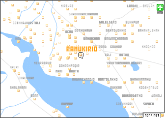 map of Ramu Kirio