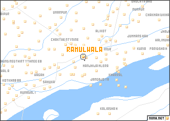 map of Rāmulwāla