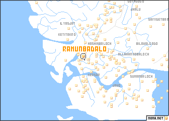 map of Ramun Badālo