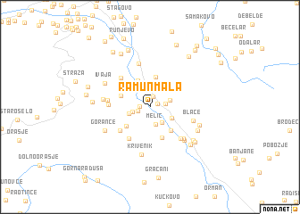 map of Ramun Mala