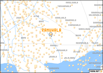 map of Rāmuwāla