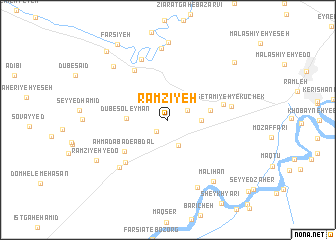 map of Ramzīyeh