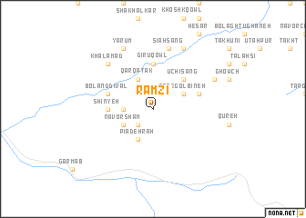 map of Ramzī