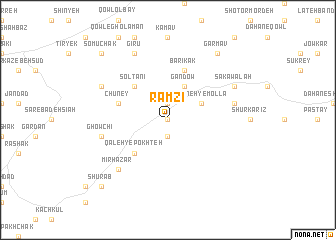 map of Ramzī