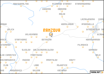 map of Ramzová