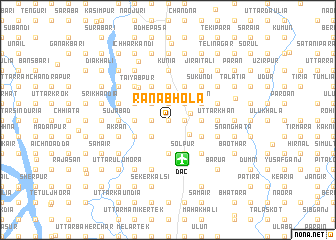 map of Rānābhola