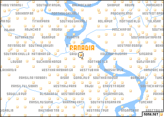 map of Rānādia