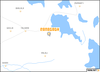 map of Ranagadh