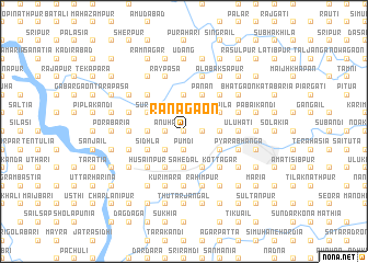 map of Rānāgaon