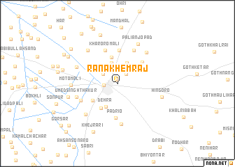 map of Rāna Khemrāj