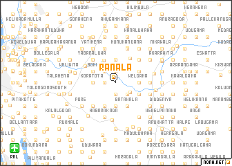 map of Ranala