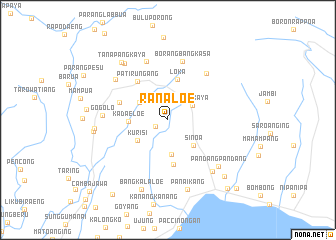 map of Ranaloe