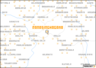 map of Ranasinghagama