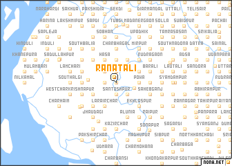 map of Ranātali