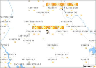 map of Ranawaranawewa