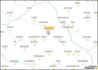 map of Rana