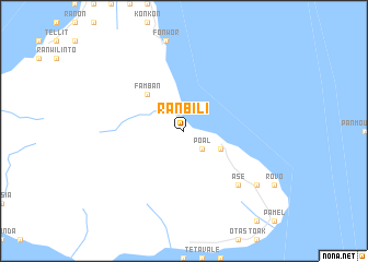 map of Ranbili