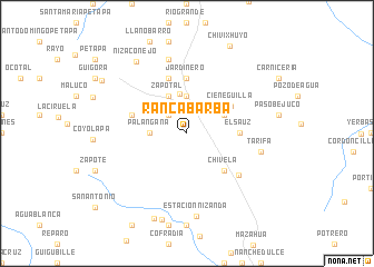 map of Rancabarba