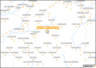 map of Rancabungu