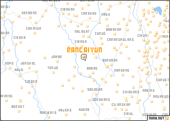 map of Rancaiyun