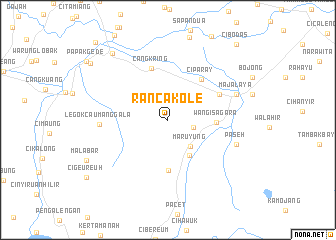 map of Rancakole