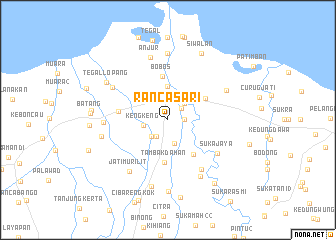 map of Rancasari