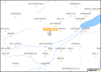 map of Rances