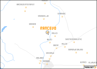 map of Rančevo