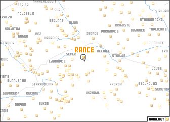 map of Rance