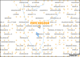 map of Ranchagoda