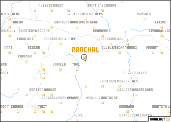 map of Ranchal