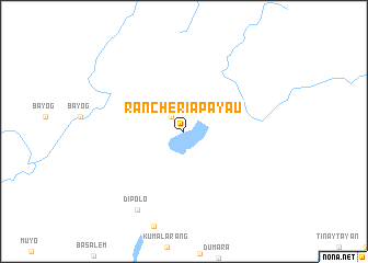 map of Rancheria Payau