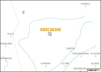 map of Ranchería