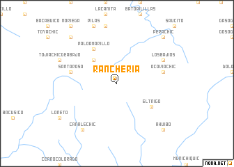 map of Ranchería