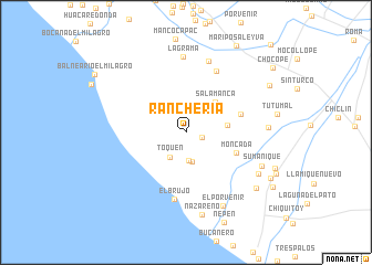 map of Ranchería