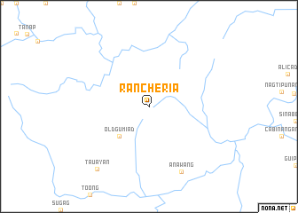 map of Rancheria