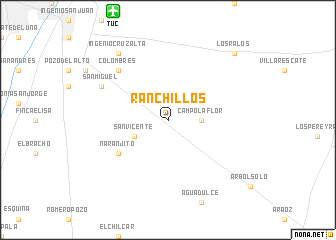 map of Ranchillos