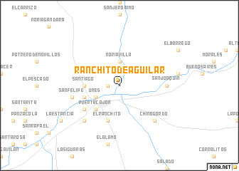 map of Ranchito de Aguilar