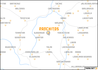 map of Ranchitos