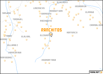 map of Ranchitos