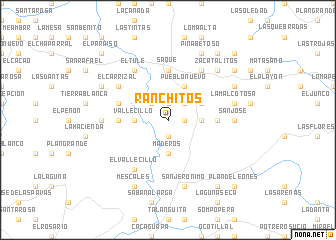 map of Ranchitos