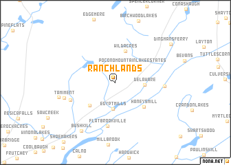 map of Ranch Lands