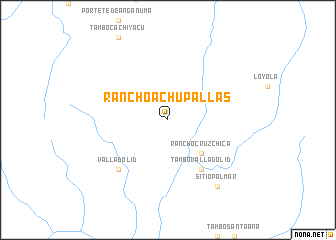 map of Rancho Achupallas