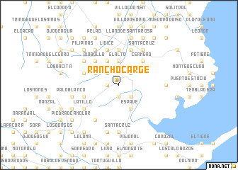 map of Rancho Carge