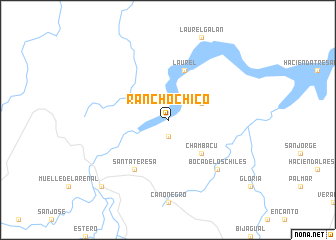 map of Rancho Chico