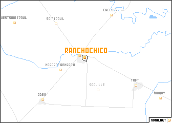 map of Rancho Chico