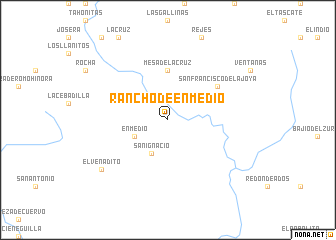 map of Rancho de Enmedio