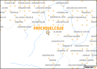 map of Rancho del Cojo